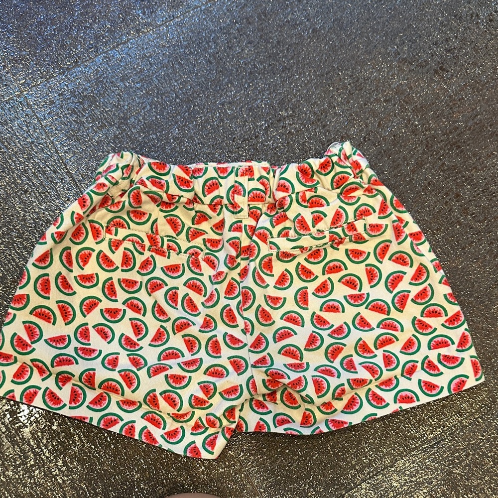 Crewcuts High Waist Shorts with Watermelon Pattern - Picture 3 of 3